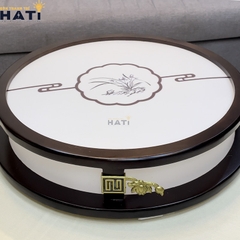 Đèn ốp gỗ Alabu