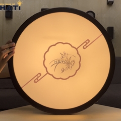 Đèn ốp gỗ Alabu