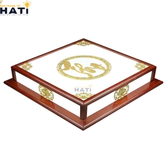 Đèn ốp gỗ chữ Thọ 1