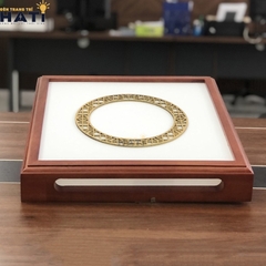 Đèn ốp gỗ Gany 4