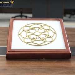 Đèn ốp gỗ Maho 4