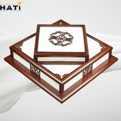 Đèn ốp gỗ Mangu 1