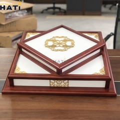 Đèn ốp gỗ Mangu 2