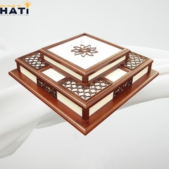 Đèn ốp gỗ Muku 1