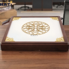 Đèn ốp gỗ Prain 2