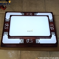 Đèn ốp gỗ Solen