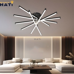 Đèn ốp led Corvex mang thiết kế hiện đại, đường nét gọn gàng và tinh tế, phù hợp chiếu sáng phòng khách, phòng ngủ và căn hộ.