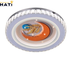 Đèn ốp led hình mặt trăng