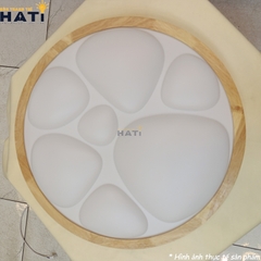 Đèn ốp LED Katry chất liệu kim loại và mica