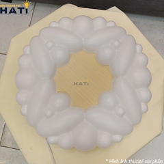 Đèn ốp LED Vicky được lắp đặt trên trần nhà