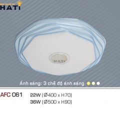 Đèn ốp nổi Anfaco AFC 061 22w - 36w