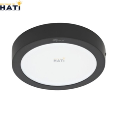Đèn ốp nổi Anfaco tròn vỏ đen AFC 555 6w- 12w-18w-22w