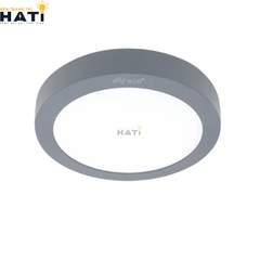 Đèn ốp nổi Anfaco tròn vỏ xám AFC 555 6w- 12w-18w-22w