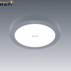 Đèn ốp nổi Anfaco tròn vỏ xám AFC 555 6w- 12w-18w-22w