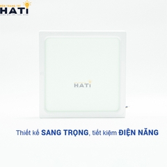Đèn ốp nổi TLC vuông vỏ trắng 6w/12w/18w/24w