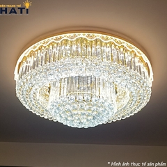 Đèn ốp pha lê tròn Jocely - HTC 9129QB