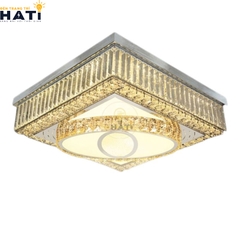 Đèn ốp pha lê vuông Edenia - HTC 051Q