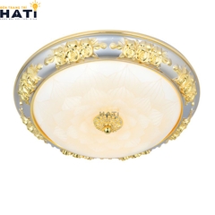 Đèn ốp trần tân cổ điển Caelix mang vẻ đẹp quý phái kết hợp ánh sáng ấm áp, tạo điểm nhấn thẩm mỹ nổi bật cho không gian nội thất