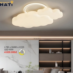 Đèn ốp trần decor Liro phù hợp lắp đặt tại phòng khách, phòng ngủ hoặc hành lang, giúp không gian trở nên gọn gàng và sang trọng hơn.