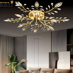 Đèn ốp trần decor Nivo phù hợp lắp đặt tại phòng khách, phòng ngủ hoặc hành lang, giúp không gian trở nên gọn gàng và sang trọng hơn.