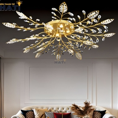 Đèn ốp trần decor Nivo phù hợp lắp đặt tại phòng khách, phòng ngủ hoặc hành lang, giúp không gian trở nên gọn gàng và sang trọng hơn.