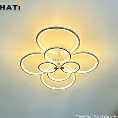 Đèn ốp trần led 8 vòng tròn - MO-006/8