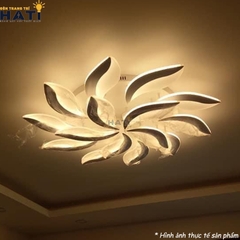 Đèn ốp trần led Akiko 15 cánh