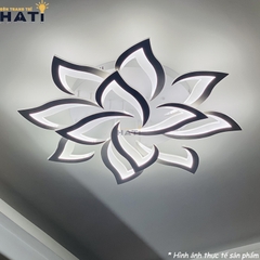 Đèn ốp trần led hình lưỡi rìu 12 cánh