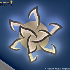 Đèn ốp trần led hình lưỡi rìu 9 cánh