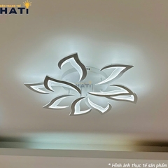 Đèn ốp trần led hình lưỡi rìu 9 cánh