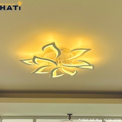 Đèn ốp trần led hình lưỡi rìu 9 cánh