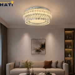 Đèn ốp trần pha lê Billis