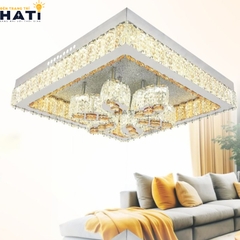 Đèn ốp trần pha lê vuông Celestia
