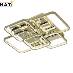 Đèn ốp trần pha lê vuông Gonia