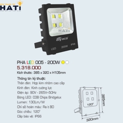 Đèn pha led Anfaco 005 10w-20w-30w-50w-100w-150w-200w