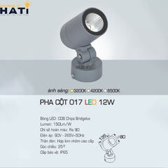 Đèn pha mặt dựng Anfaco PHA CỘT 017 7w - 12w
