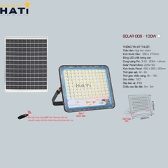 Đèn pha năng lượng mặt trời Anfaco SOLAR 009 100w - 200w