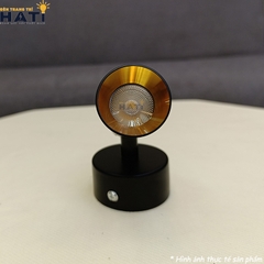 Đèn rọi đế ngồi Harri vỏ đen