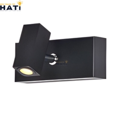 Đèn rọi gương 1 bóng Larkin màu đen