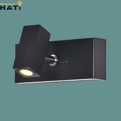 Đèn rọi gương 1 bóng Larkin màu đen sang trọng