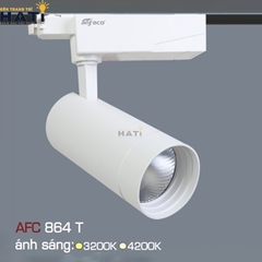 Đèn rọi ray Anfaco AFC 864 màu trắng - đen 30w