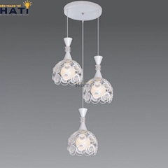 Đèn thả combo Ostrich màu trắng