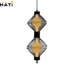 Đèn thả decor Aneurin phù hợp lắp đặt tại phòng khách chung cư, mang lại vẻ đẹp sang trọng và thu hút.