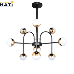 Đèn thả decor Raanana phù hợp cho căn hộ chung cư, đặc biệt là phòng khách và khu vực bàn ăn cần sự tinh tế.