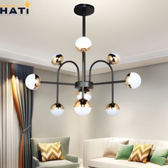 Đèn thả decor Raanana phù hợp cho căn hộ chung cư, đặc biệt là phòng khách và khu vực bàn ăn cần sự tinh tế.
