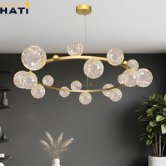 Đèn thả decor Tadia thiết kế tinh tế, thích hợp cho nhà phố, khu vực bàn ăn hoặc quầy bar gia đình.