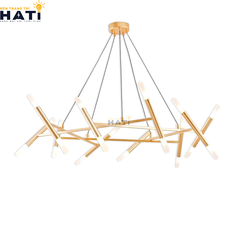 Ứng dụng đèn thả Abrila trong phòng khách