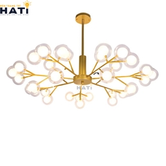 Đèn thả decor Diana mang phong cách thiết kế tinh tế, phù hợp trang trí phòng khách, bàn ăn, quầy bar và không gian nội thất hiện đại.