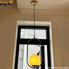 Đèn thả decor Moonlight chất liệu kim loại và thủy tinh cao cấp