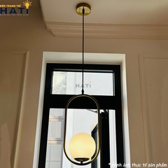 Đèn thả decor Moonlight gam màu Trắng và Vàng